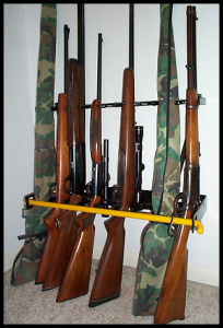 9 shotgun rifle rack view 1