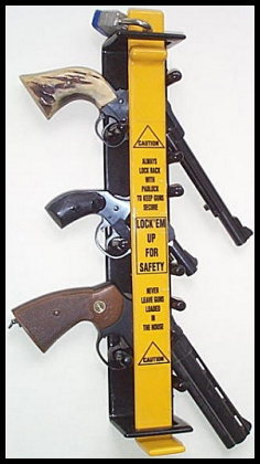 Pistol Rack | Handgun Safety